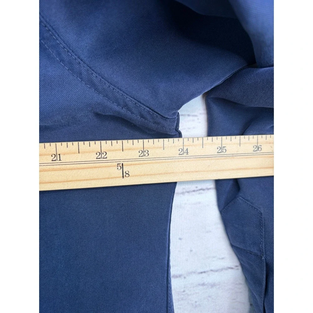 The North Face Mens XL Blue Modal Blend Roll Tab Sleeve Hiking Shirt